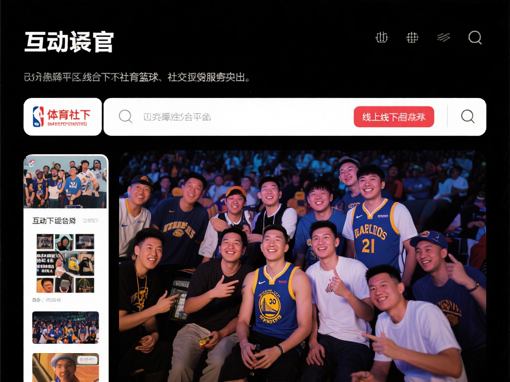 以某位篮球爱好者为例，他曾通过官网的互动论坛结识了