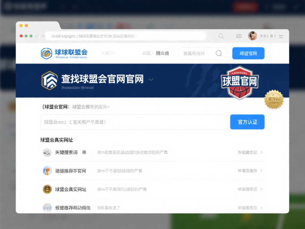 如何高效获取球盟会官网真实网址信息 在查找球盟会官网时,使用搜索引擎是大多数人的首选。